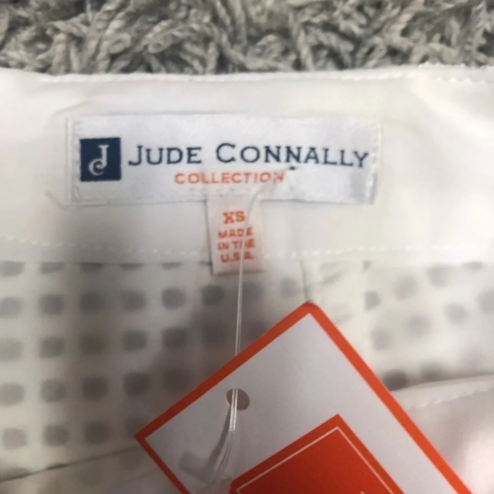 Jude Connally White Lace Lily Short NWT Sz XS